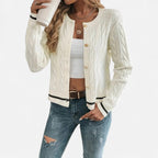 Alveraine | Women’s Elegant Long Sleeve Knit Cardigan
