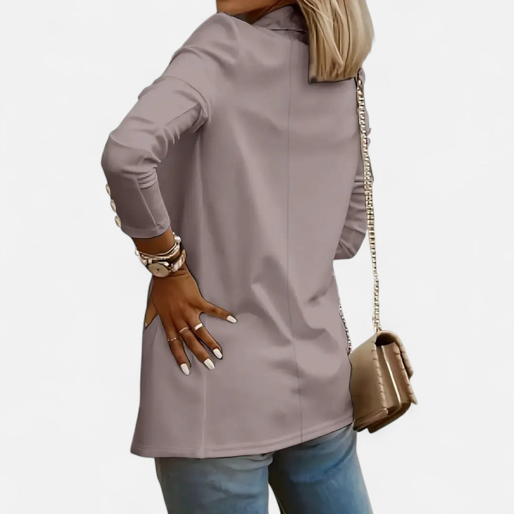 Lurvain | Women’s Chic Mid-Length Lapel Cardigan