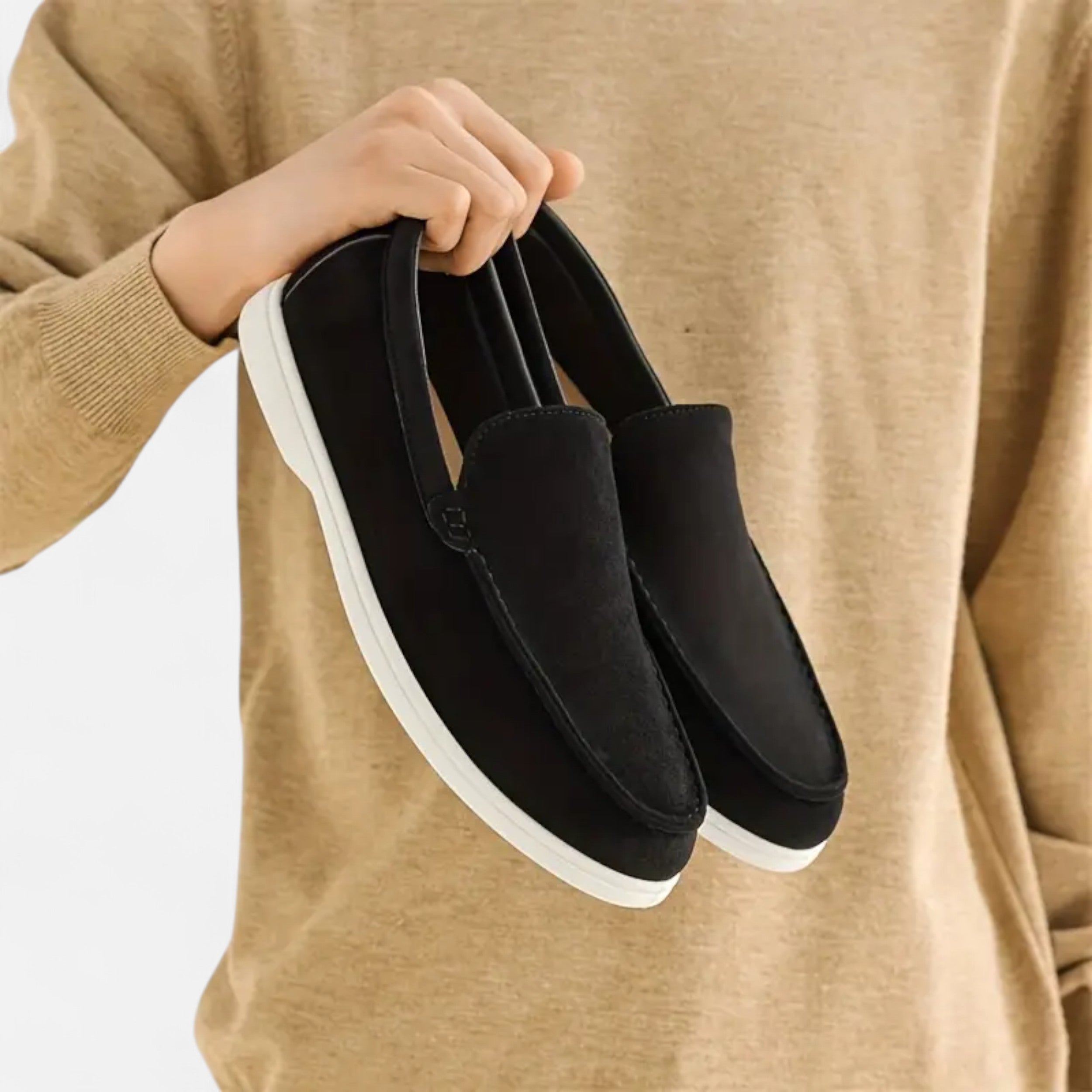 Lurvain | Men’s Slip-On Loafers Synthetic Upper & Sole