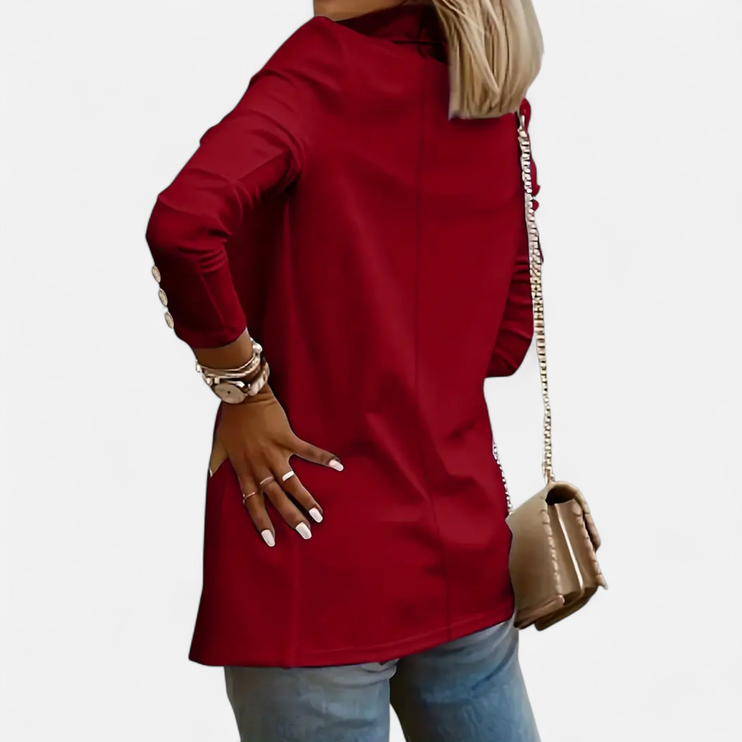 Lurvain | Women’s Chic Mid-Length Lapel Cardigan