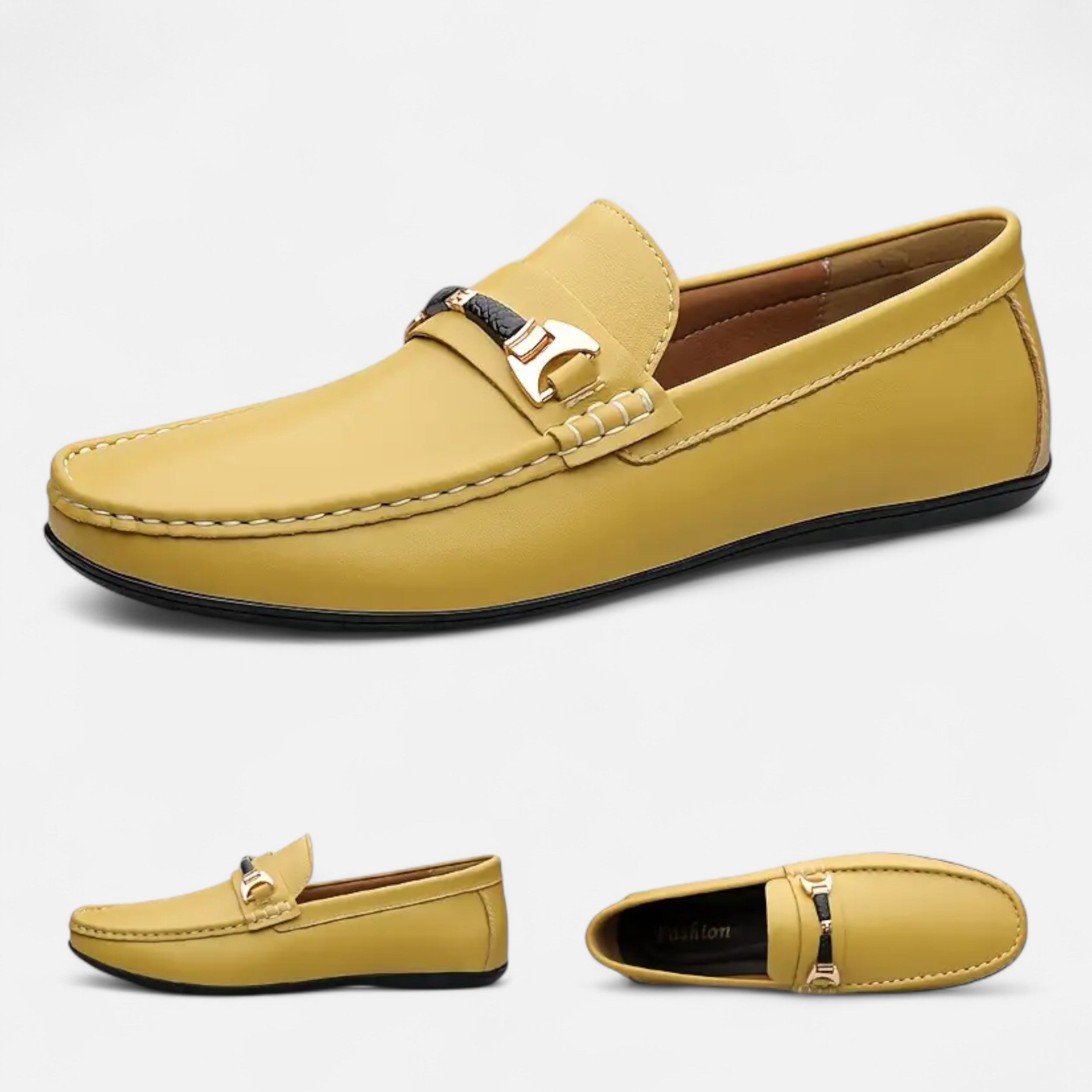 Lurvain | Men’s Slip-On Loafers Leather