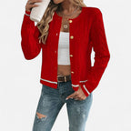 Alveraine | Women’s Elegant Long Sleeve Knit Cardigan