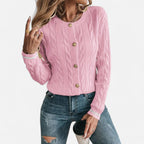 Alveraine | Women’s Elegant Long Sleeve Knit Cardigan