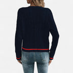 Alveraine | Women’s Elegant Long Sleeve Knit Cardigan