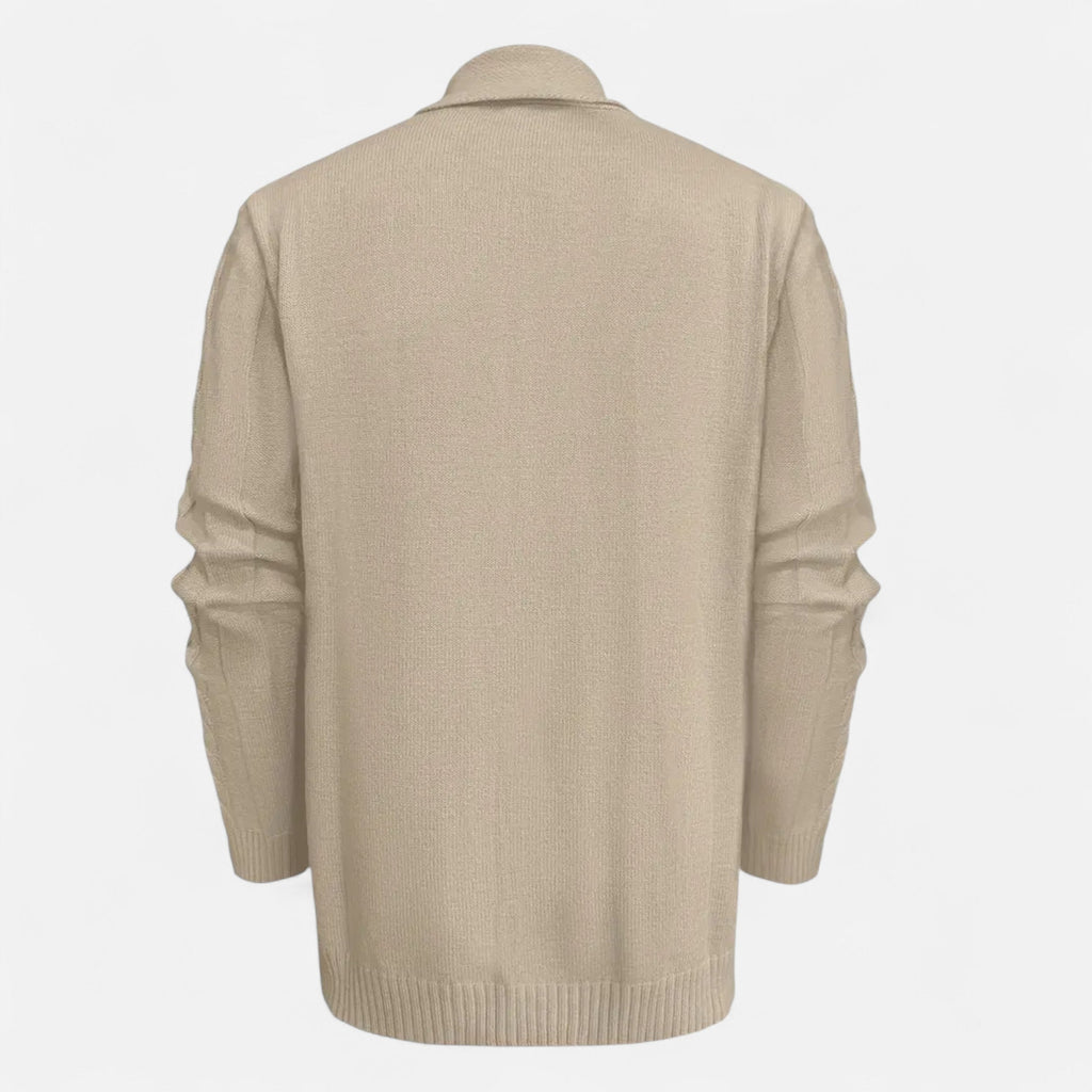 Alveraine | Men’s Cable-Knit Cardigan
