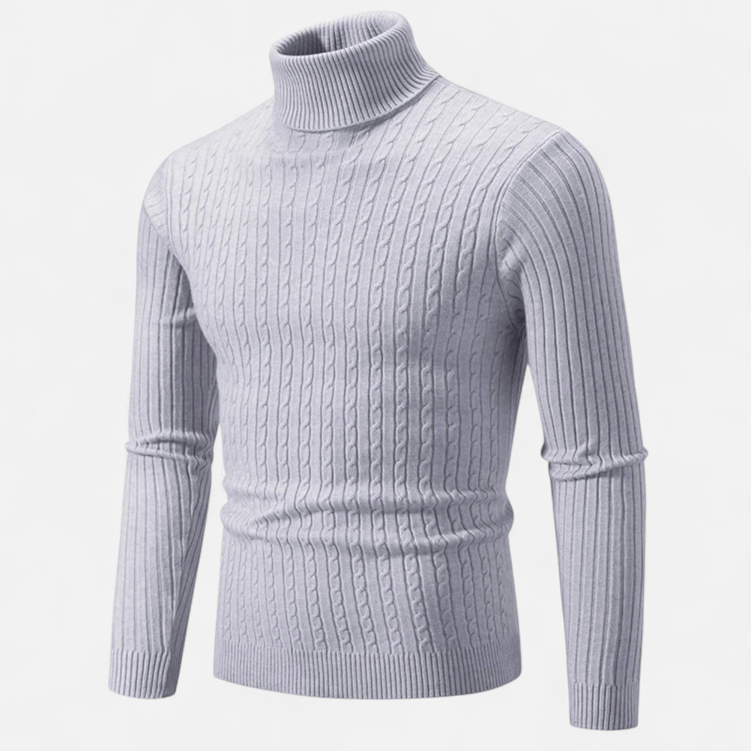 Lurvain | Men’s Wool Turtleneck Sweater – Winter Elegance