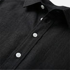 Alveraine | Men's Linen Collared Shirt – Breathable Summer Comfort
