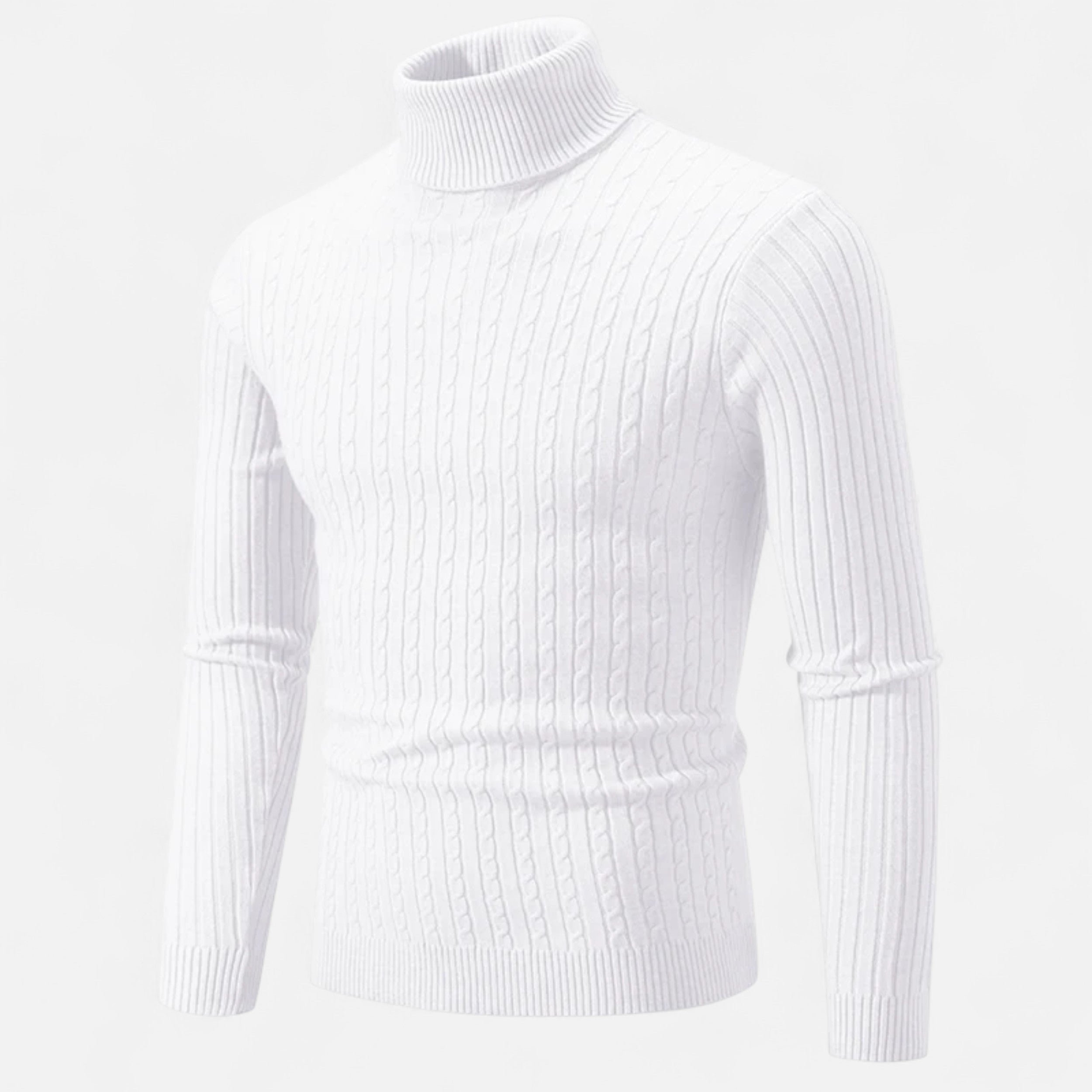 Lurvain | Men’s Wool Turtleneck Sweater – Winter Elegance