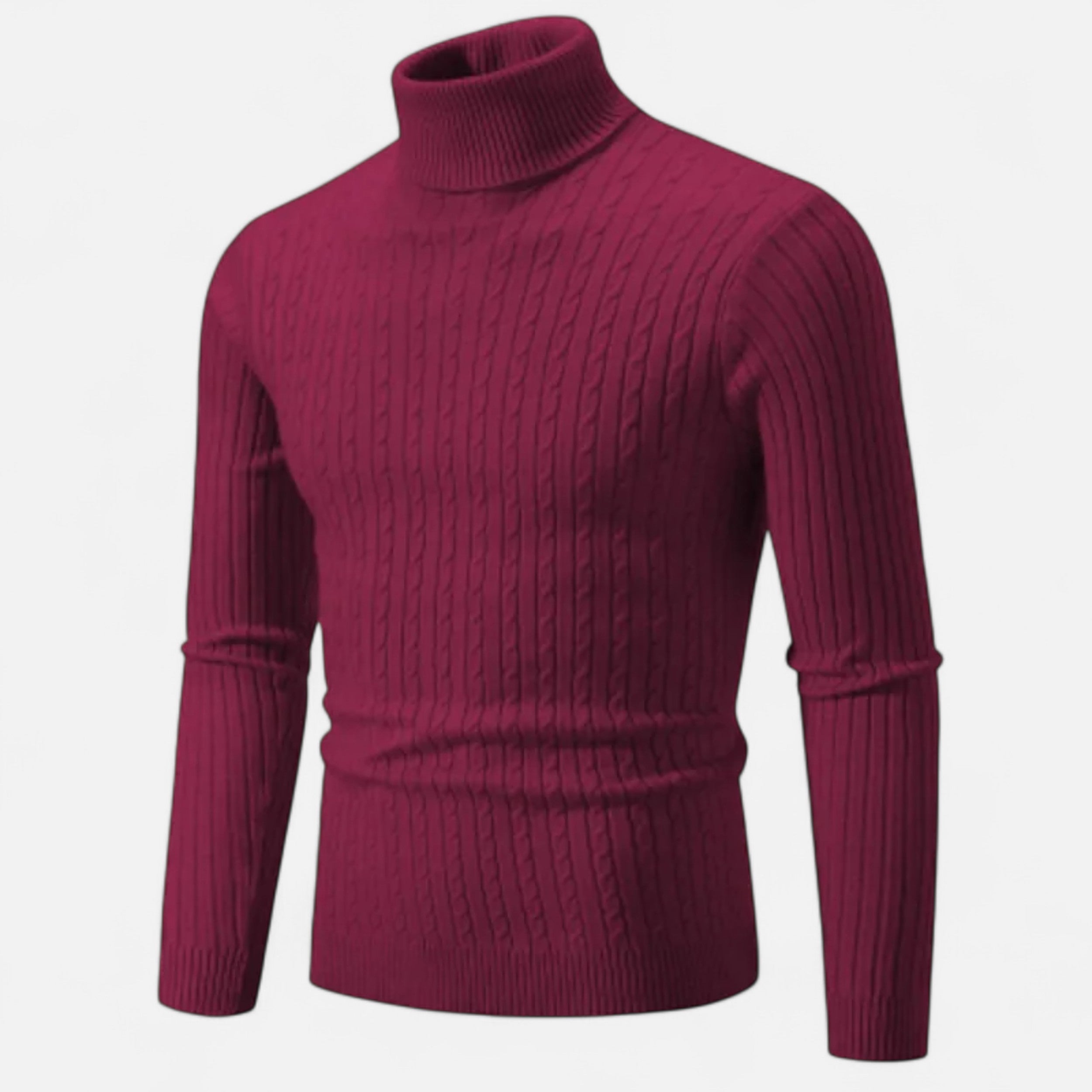 Lurvain | Men’s Wool Turtleneck Sweater – Winter Elegance